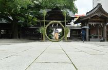 茅の輪くぐり　宇都宮・二荒山神社