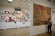 障害者アートで合同展