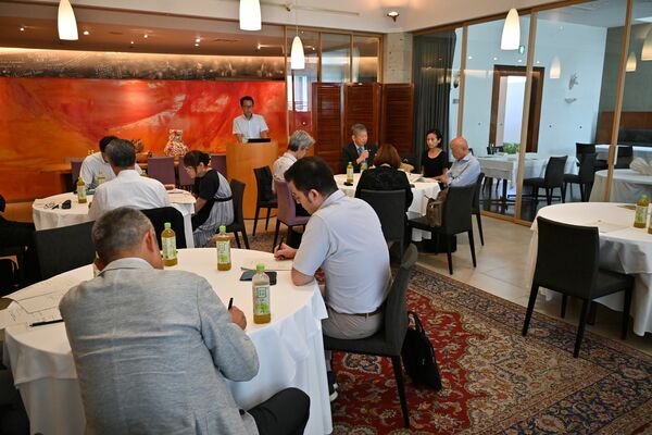 本県の食文化の魅力を発信する「とちぎのおもてなしレストラン協議会」の設立総会＝20日午前、宇都宮市