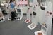 ５日から始まる「ミニ生命のメッセージ展」の会場＝４日午後、宇都宮市大通り２丁目