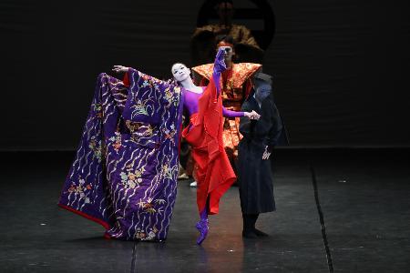 「ザ・カブキ」で顔世御前を演じる上野水香さん(写真:Kiyonori Hasegawa)(提供写真)