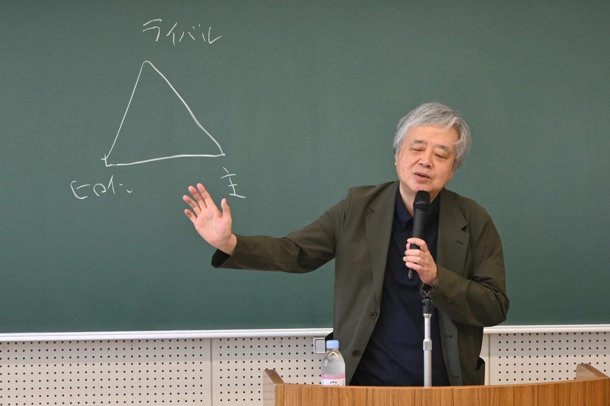 10万字書くには「キャラクター作り必要」 芥川賞作家の三田さんが特別