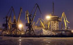 マリウポリ港を物流拠点に