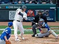 今井９奪三振、メジャー初勝利