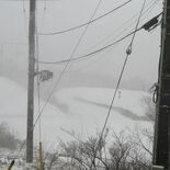 一面に広がる雪景色「なんにも見えんっ！」　那須ロープウェイ公式Ｘ　那須…