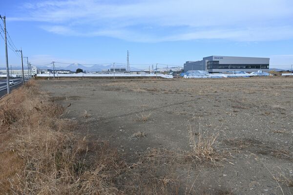 フタバ食品の鹿沼工場建設予定地=鹿沼市深津