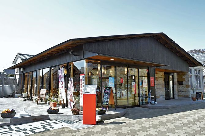 久保記念観光文化交流館内です