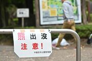 宇都宮市中心部をクマが縦断「ものすごく腕太く、速かった」　7日最後の目撃は姿川中学校の付近