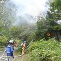 那須で木造平屋が全焼　焼け跡から性別不明の遺体　