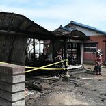 宇都宮で納屋火災