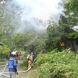 那須で木造平屋が全焼　焼け跡から性別不明の遺体　