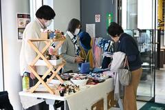 障害者施設の商品ＰＲ