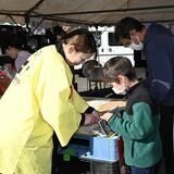 那須塩原のパン工房で「防災体験フェス」　寄付予定の缶詰パンにメッセージも