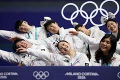 ペア不在の韓国は初日７位