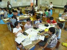 新聞作りに挑戦／宇都宮・上戸祭小