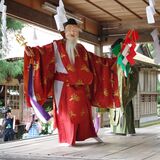 天満宮で伝統の舞 奉納　太々神楽４座を披露　芳賀