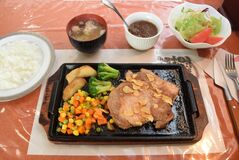 【食べた？】ポークステーキ　ステーキ・とんかつ慶壽（大田原）