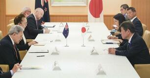 中国の動き念頭 安保協力で一致