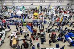 最新の自動車部品が一堂に　宇都宮のカトー　５年ぶり展示会に1200人
