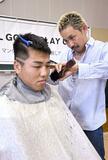 柔道男子 おしゃれヘアに