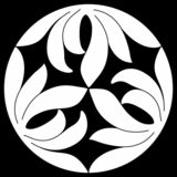 三つ蘭(みっつらん)〈植物紋 蘭〉