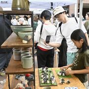 「益子陶器市」初の都内出張がスタート　恵比寿ガーデンプレイスにぎわう　21日まで