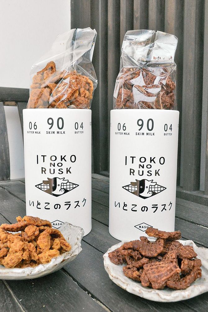 サクッとした歯応えが特徴。自分用にも土産用にも人気の品