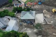 山口・平生、土砂崩れ１人死亡