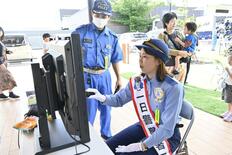 榎本さんが一日署長