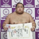 三段目優勝の生田目（さくら市出身）　左膝大けがから復帰、十両再昇進へ闘…