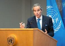 IAEAのグロッシ氏、立候補へ