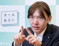 安野氏「是々非々」で対応