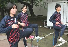 職場の理解得て３選手飛躍誓う