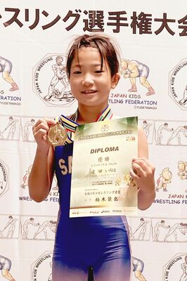 優勝した滝田いろは（ＳＡＫＵＲＡ）