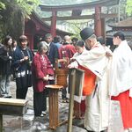 日光二荒山神社で報醸祭　酒などの出来栄えに感謝