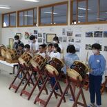 地域総出で盆踊り　芳賀東小、21日の運動会で実施　児童も民謡、おはやし…