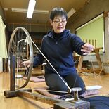 結城紬に39年ぶり新メンバー　機織りの川端さん　キャリアチェンジし「憧…