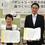 サントリーが栃木で森林整備活動　「100年後どんな森に？」ビジョン策定…