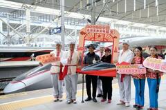 中国、高速鉄道５万キロ突破