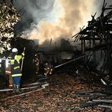 那須塩原で建物火災　木造平屋など全焼