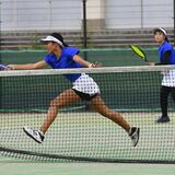 テニス女子ダブルス、松本・安田組（星の杜）が頂点に　県高校新人スポーツ　男子は星野・江原組（足大付）