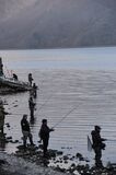 中禅寺湖で岸釣り解禁