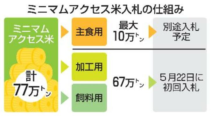 ミニマムアクセス米入札の仕組み
