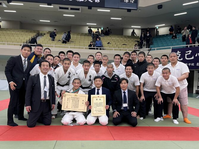 第47回全国高校選手権大会優勝時には喜びが溢れます