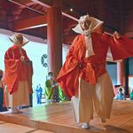 伝統の舞を奉納　日光山輪王寺で延年舞【…