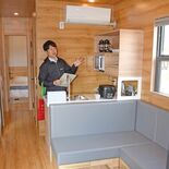 真岡チャットパレスに高級キャンプ施設 「トレーラーキャビン」15日オー…
