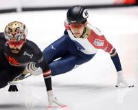 スケート、吉永一貴が準決勝へ