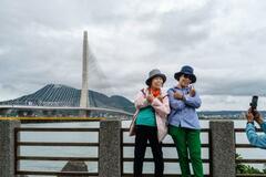 台湾北部「淡江大橋」開通