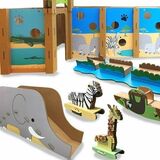 段ボール遊具セット発売　大田原のタカムラ産業