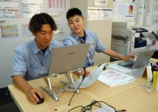 ９２％就職、低い離職率